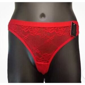 Fredericks Of Hollywood Fern Sexy Thong Underwear 1X